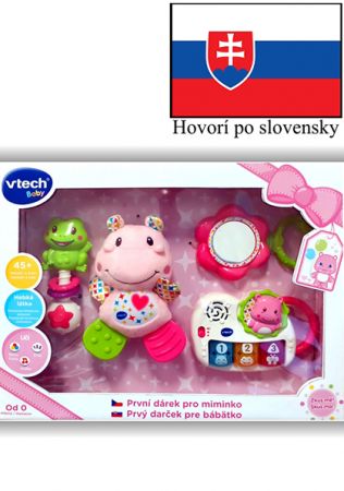 VTECH - První dárek pro bábetka (SK) - růžový