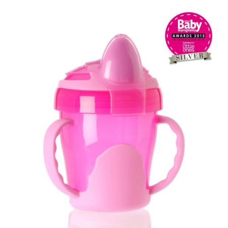 VITAL BABY - Dětský výukový hrníček 200 ml, růžový