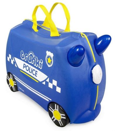 TRUNKI - Kufřík cestovní odrážedlo Policejní auto 3r+