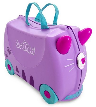 TRUNKI - Kufřík cestovní odrážedlo Kočička 3r+