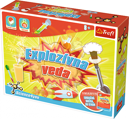 TREFL - SCIENCE4YOU VĚDECKÝ SET - Explozivní věda SK