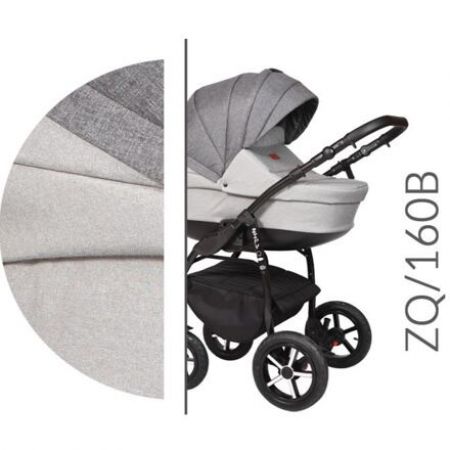 Kočárek Baby Merc Zipy Q 2019 dvojkombinace černý rám ZQ/160B