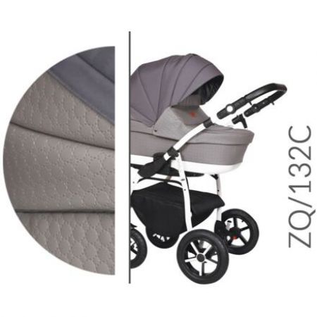 Kočárek Baby Merc Zipy Q 2019 dvojkombinace bílý rám ZQ/132C