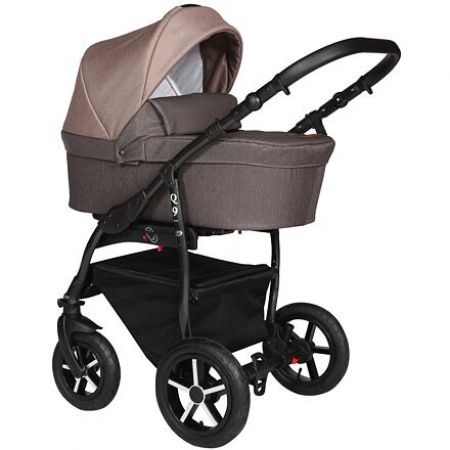 Kočárek Baby Merc Q9 2019 dvojkombinace černý rám Q9/175B