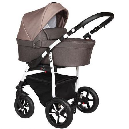 Kočárek Baby Merc Q9 2019 dvojkombinace bílý rám Q9/175C