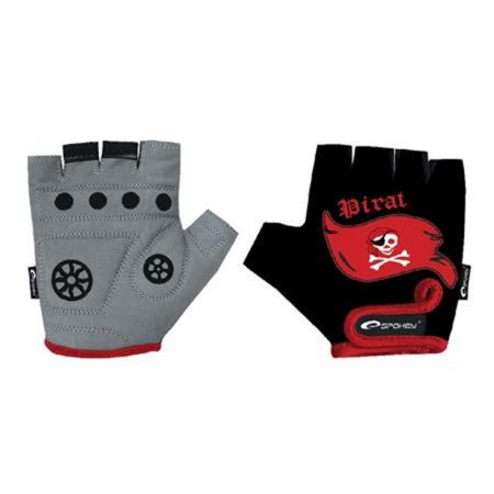 SPOKEY - PIRATE GLOVE Dětské cyklistické rukavice dětské XXS (15,5 cm)