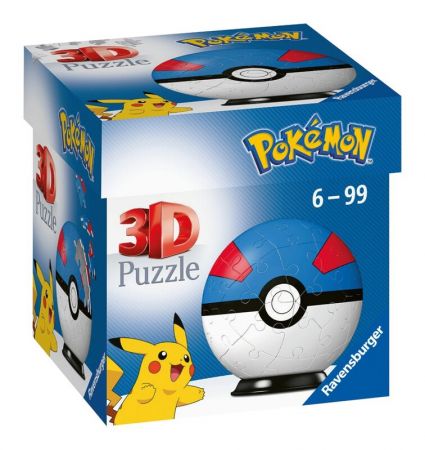 RAVENSBURGER - Puzzle-Ball Pokémon Motiv 2 - Položka 54 Dílků