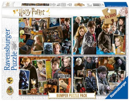 RAVENSBURGER - Harry Potter set 4x100 dílků