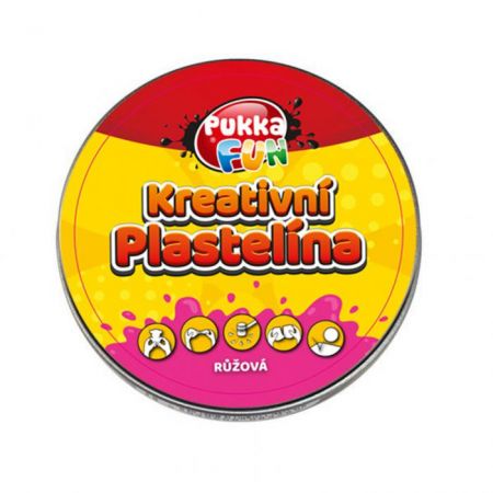 PUKKA PADS - Kreativní plastelína Pukka Fun  růžová