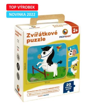 PROFIBABY - Puzzle zvířátka 20ks