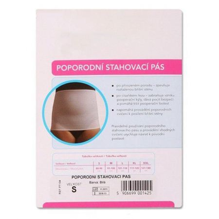 NEW BABY - Poporodní stahovací pás – M