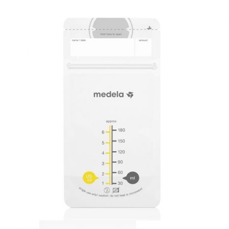 MEDELA - Sáčky na skladovanie materského mlieka 180 ml, 25 ks