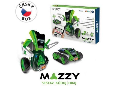 MADE - Zigybot Mazzy, sestav a nauč se kódovat