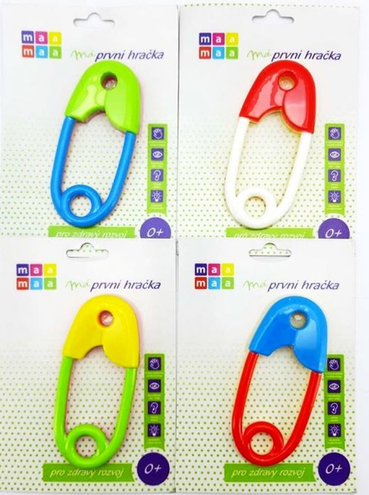 MAAMAA - Chrastítko špendlík 11cm, Mix produktů