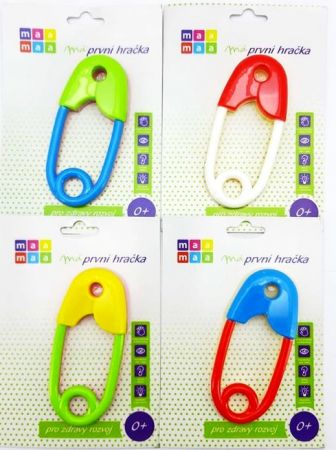 MAAMAA - Chrastítko špendlík 11cm, Mix produktů