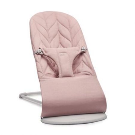 Ergonomické lehátko BabyBjörn Bouncer Bliss cotton Petal růžové