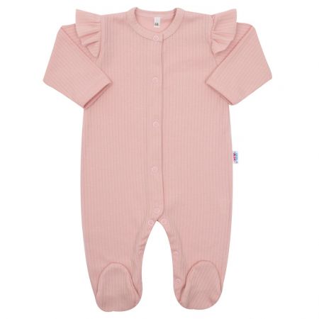 Kojenecký bavlněný overal New Baby Practical růžový holka 92 (18-24m)