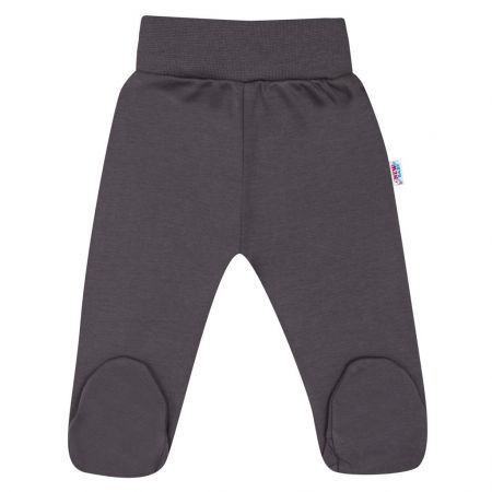 Kojenecké polodupačky New Baby Classic II tmavě šedé 80 (9-12m)