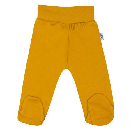 Kojenecké polodupačky New Baby Classic II hořčicové 80 (9-12m)