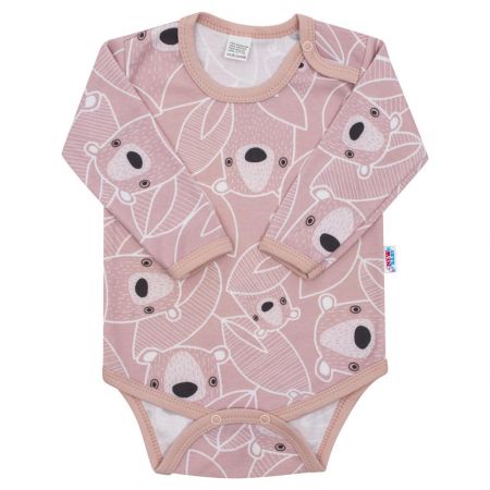 Kojenecké body New Baby BuBu růžové 80 (9-12m)