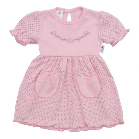 Kojenecké šatičky s krátkým rukávem New Baby Summer dress 68 (4-6m)