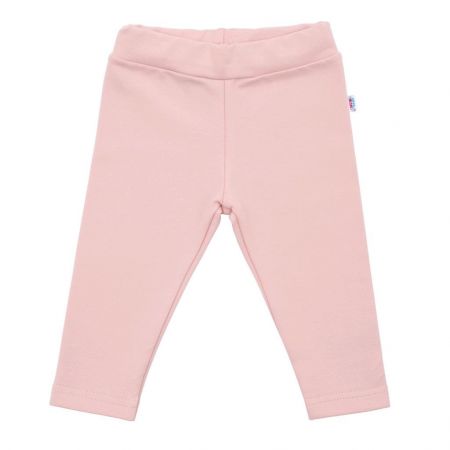 Kojenecké bavlněné legíny New Baby Leggings světle růžové 80 (9-12m)