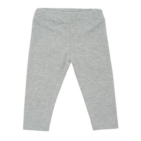 Kojenecké bavlněné legíny New Baby Leggings šedé 68 (4-6m)