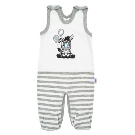 Kojenecké bavlněné dupačky New Baby Zebra exclusive 80 (9-12m)