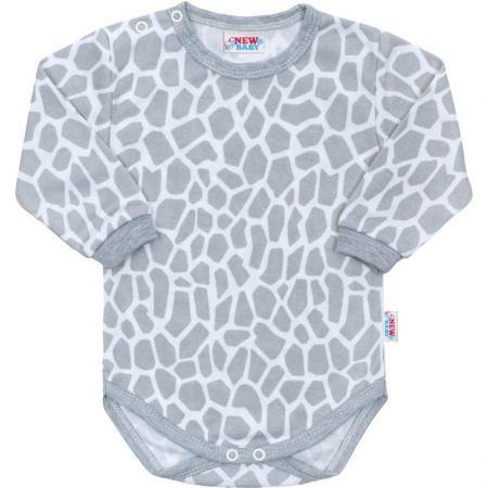 Kojenecké body s dlouhým rukávem New Baby Žirafa 86 (12-18m)