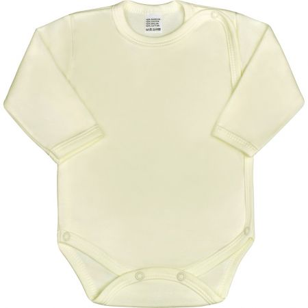 Kojenecké body celorozepínací New Baby Classic béžové 50