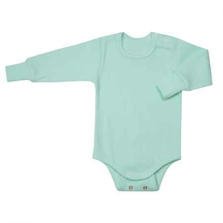 ESITO Rostoucí body žebrované Color vel. 56 - 92 - 62 - 68 / mintová