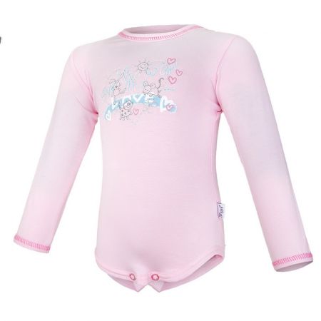 Little Angel Body tenké DR ANIMALS Outlast® - růžová baby Velikost: 56