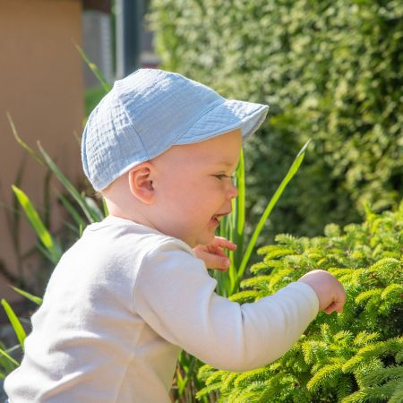 ESITO Dětská kšiltovka Mušelín - modrá / XL