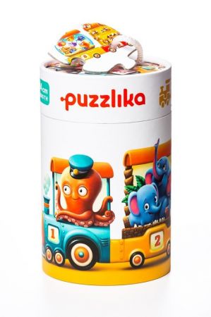 PUZZLIKA - 13050 Vlak 94 cm - naučné puzzle 20 dílků