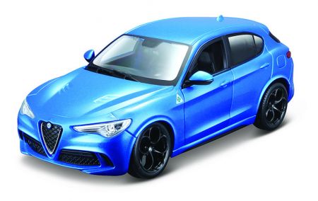 BBURAGO - Bburago 1:24 Plus Alfa Romeo Stelvio Blue