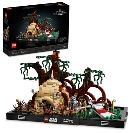 LEGO - Jediský trénink na planetě Dagobah – diorama