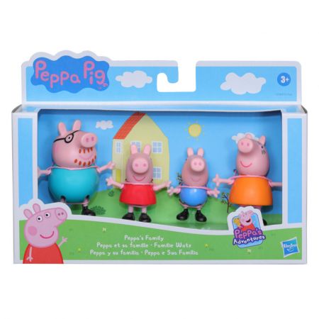 HASBRO - Prasátko Peppa Peppina Rodinka Sada 4 Figurek