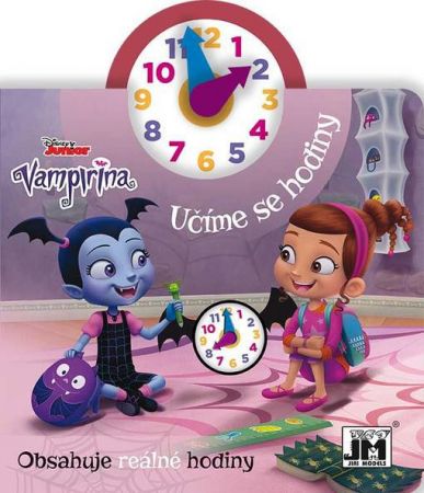 Jiri Models Kniha s hodinami - Vampirina