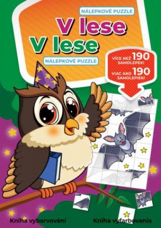 Svojtka V lese - nálepkové puzzle / V lese - Nálepkové puz