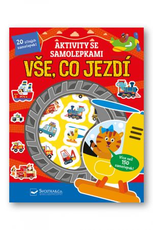 Aktivity se samolepkami - Vše, co jezdí