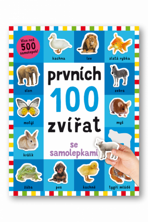 Prvních 100 zvířat se samolepkami 