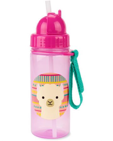SKIPHOP Skip Hop Zoo Hrnek s brčkem PP bez PVC a BPA 12 m+ Lama