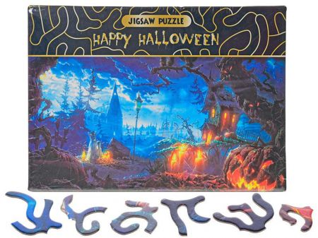 Puzzle Halloween 75x50 cm 468 dílků