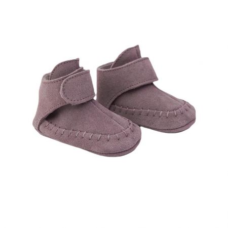 Lodger Kožené capáčky Walker Moccasin Mauve 15 - 18 měsíců