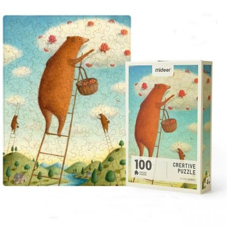 Mideer Kreativní puzzle 100 ks Oblak bobulí