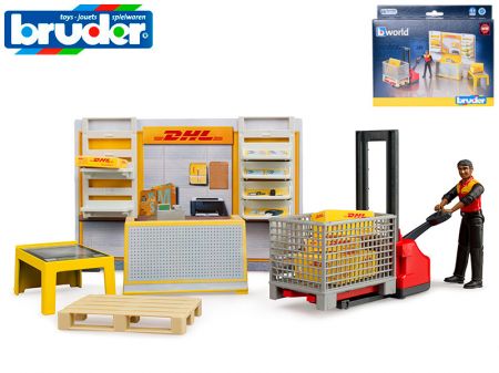 Bruder DHL obchod s vysokozdvižným vozíkem