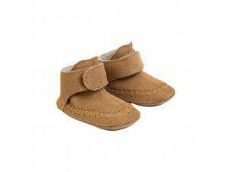 Lodger Kožené capáčky Walker Moccasin Cognac 12 - 15 měsíců