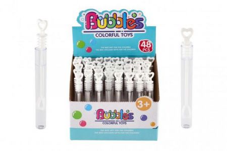 Teddies Bublifuk mini 5 ml bílý svatební