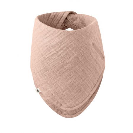 Bibs Bandana mušelínový bryndáček z BIO bavlny  Blush